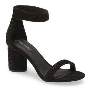 Jeffrey Campbell Laura Suede Ankle Strap Sandals